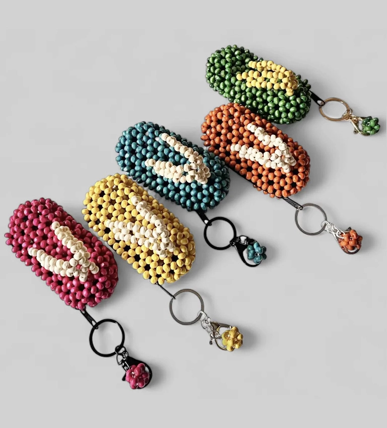 Moana Beaded Tsinelas Coin Purse Charm